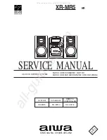 Aiwa XR-MR5 Service Manual предпросмотр