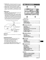 Предварительный просмотр 3 страницы Aiwa XR-MT1000 Operating Instructions Manual