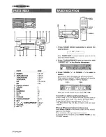 Предварительный просмотр 20 страницы Aiwa XR-MT1000 Operating Instructions Manual