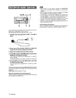 Предварительный просмотр 22 страницы Aiwa XR-MT1000 Operating Instructions Manual