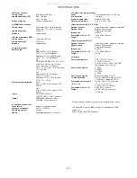 Preview for 2 page of Aiwa XS-G3 EZ Service Manual