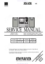 Aiwa XS-V30 Service Manual предпросмотр