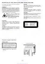 Предварительный просмотр 3 страницы Aiwa XS-V30 Service Manual