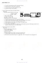 Предварительный просмотр 42 страницы Aiwa Z-A60 Service Manual