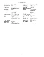 Предварительный просмотр 3 страницы Aiwa Z-A65 Service Manual