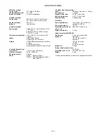 Предварительный просмотр 3 страницы Aiwa Z-A85 Service Manual