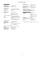 Предварительный просмотр 2 страницы Aiwa Z-L220 Service Manual