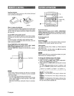 Preview for 6 page of Aiwa Z-L31 Operating Instructions Manual