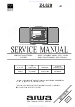 Aiwa Z-L620 Service Manual preview