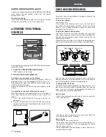 Предварительный просмотр 24 страницы Aiwa Z-M260 Operating Instructions Manual