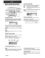 Preview for 6 page of Aiwa Z-R325 Operating Instructions Manual