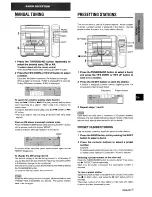 Preview for 7 page of Aiwa Z-R325 Operating Instructions Manual