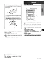 Preview for 13 page of Aiwa Z-R325 Operating Instructions Manual