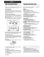 Preview for 16 page of Aiwa Z-R325 Operating Instructions Manual