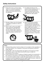 Preview for 8 page of Aiwa Z Series Operation Manual