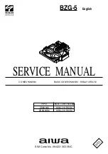 Aiwa ZD5GNDM Service Manual preview