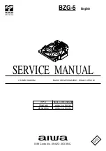 Preview for 1 page of Aiwa ZD5GNDM Service Manual