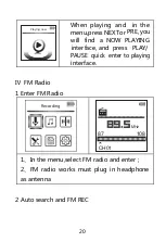 Preview for 20 page of Aiworth R198 Instruction Manual