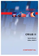 Preview for 1 page of AIXTRON CRIUS II System Manual