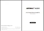 Aiyima AUDIO A07 User Manuals предпросмотр