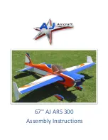 AJ Aircraft ARS 300 Assembly Instructions Manual preview