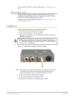 Предварительный просмотр 7 страницы AJA 12G-AM Installation And Operation Manual