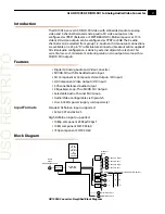 Предварительный просмотр 3 страницы AJA HD10CEA Installation And Operation Manual