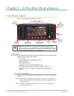 Предварительный просмотр 10 страницы AJA Ki Pro Ultra 12G Installation And Operation Manual