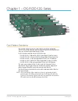 Предварительный просмотр 4 страницы AJA OG-FiDO-12G Series Installation And Operation Manual