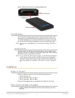 Предварительный просмотр 5 страницы AJA PAK Dock Pro Installation And Operation Manual