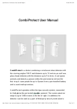 AJAX CombiProtect User Manual preview