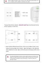 Preview for 11 page of AJAX MotionProtect User Manual