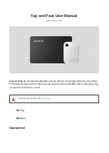 Preview for 1 page of AJAX Pass User Manual