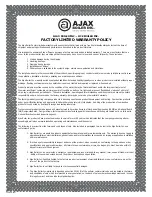 Предварительный просмотр 19 страницы AJAX PVG WW Operating And Maintenance Manual