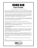 Preview for 1 page of AJH Synth Gemini 2412 User Manual