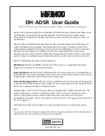 AJH Synth MiniMod DH-ADSR User Manual предпросмотр