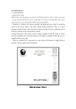 Preview for 3 page of Ajoho WFA9271M01 User Manual