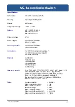 Предварительный просмотр 11 страницы AK-NORD AK-SecurePowerSwitch Manual