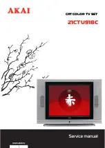 Akai 21CTU91BC Service Manual предпросмотр