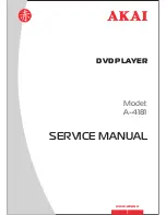 Akai A-4181 Service Manual предпросмотр