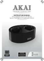 Akai A58061MB Instruction Manual preview