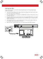 Preview for 9 page of Akai A58063 Instruction Manual