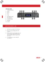 Preview for 7 page of Akai A60013 Instruction Manual