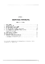 Предварительный просмотр 3 страницы Akai AA-1030 Service Manual