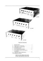 Предварительный просмотр 1 страницы Akai AA-5200 Service Manual