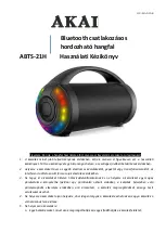 Preview for 24 page of Akai ABTS-21H User Manual