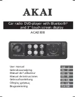 Preview for 1 page of Akai ACAD30B User Manual