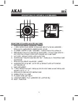 Предварительный просмотр 4 страницы Akai ACP-64 User Manual