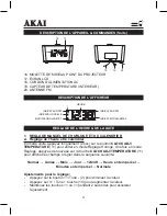 Предварительный просмотр 5 страницы Akai ACP-64 User Manual