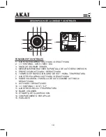 Предварительный просмотр 20 страницы Akai ACP-64 User Manual